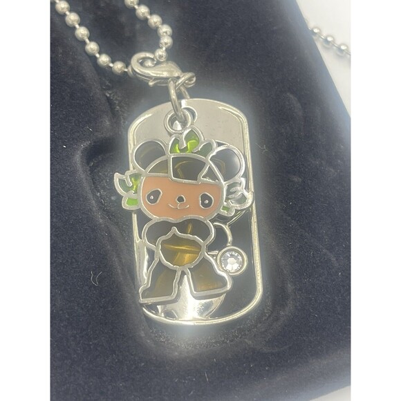 Beijing 2008 Olympic Mascot Dogtag Removable Pendant Necklace New - Picture 3 of 8